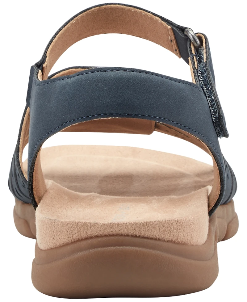 Easy Spirit Women's Mandie Strappy Flat Sandals