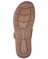 Easy Spirit Women's Waylin Strappy Flat Slip-On Sandals