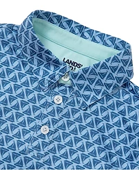 Lands' End Boys Short Sleeve Performance Polo