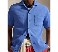 Polo Ralph Lauren Men's Waffle-Knit Short-Sleeve Shirt