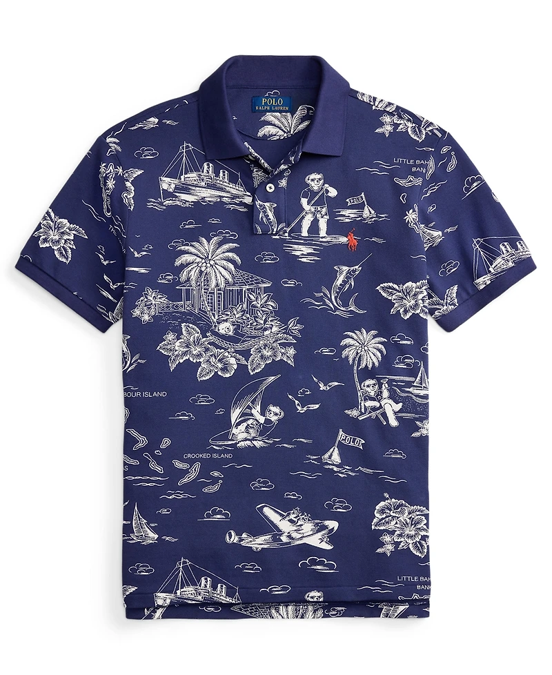 Polo Ralph Lauren Men's Classic-Fit Bear Mesh Shirt