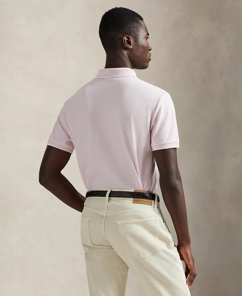 Polo Ralph Lauren Men's Striped Stretch Mesh Shirt