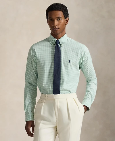 Polo Ralph Lauren Men's Slim-Fit Gingham Stretch Shirt