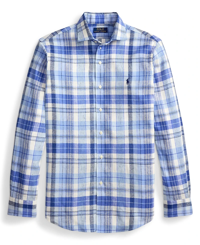 Polo Ralph Lauren Men's Classic-Fit Plaid Pattern Shirt