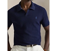Polo Ralph Lauren Men's Short-Sleeve Textured Sweater Shirt