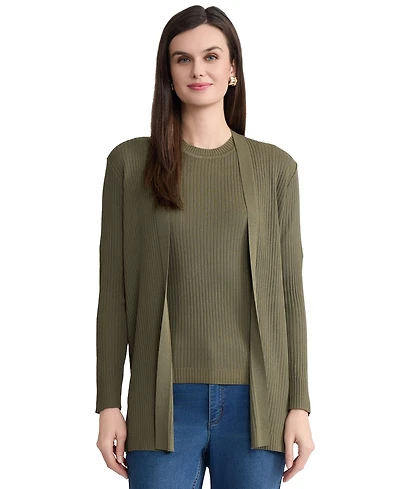 Jones New York Women's Sutton Long-Sleeve Cardigan