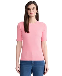 Jones New York Women's Sutton Crew Neck Top