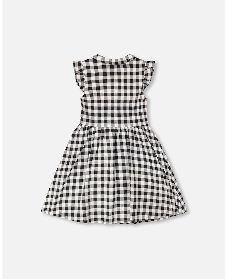 Deux par Girl Sleeveless Button Down Dress - Toddler|Child