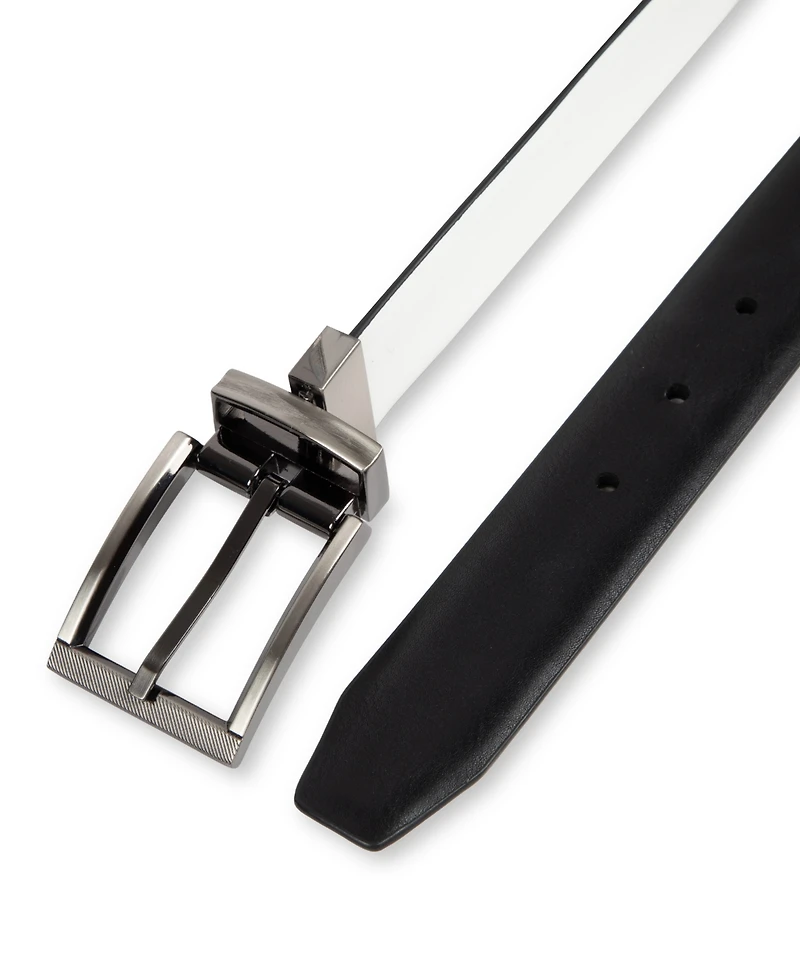 Alfani Men's Tonal-Buckle Belt, Created for Macy's