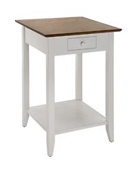 Convenience Concepts 18" Wood Heritage 1 Drawer End Table