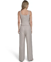 Calvin Klein Women's Zip-Front Novelty Vest