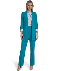 Calvin Klein Women's Open-Front Roll Back Cuff Jacket