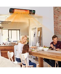 Sugift 1500W Outdoor Electric Patio Heater with Remote Control