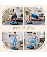 Lifepro Rumblex 4D Pro Vibration Plate - Whole Body Vibration Exercise Machine for Weight Loss, Toning & Wellness, Accessories