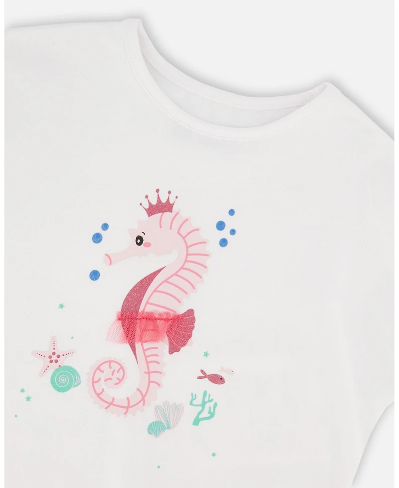 Deux par Big Girls Cotton Jersey T-Shirt