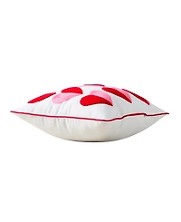 Hallmark Heart Cotton Slub Decorative Pillow, 18" x 18"