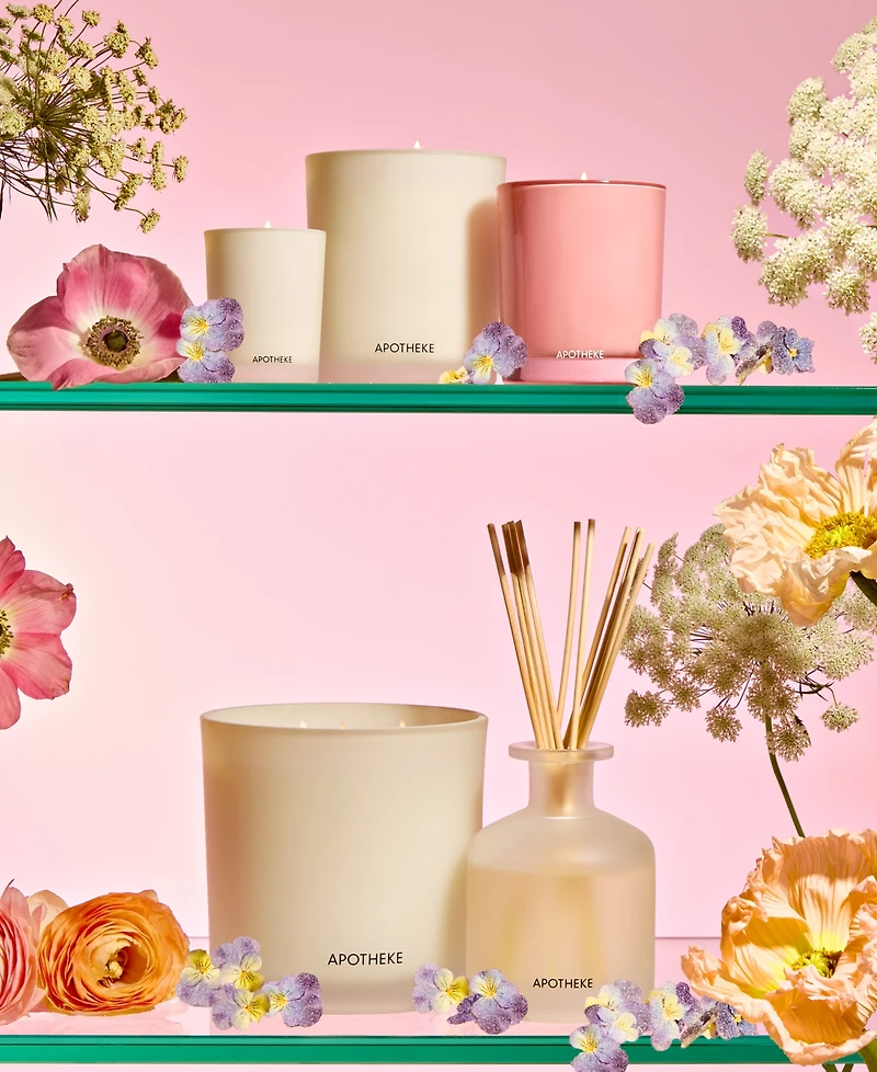 Apotheke Elderflower Sugar Classic Scented Candle, 10.5 oz.