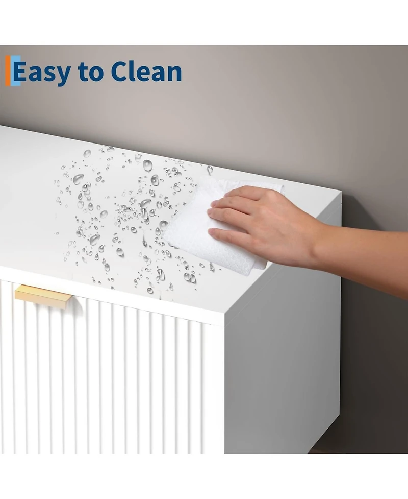 gaomon Shoe Storage Bench, 42" Wooden Storage Chest, 300 lb Capacity, Entryway Storage Ottoman Bench with Doors for Bedroom