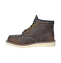 DieHard Men's Mustang 6 Inch Soft Toe Work Boot Waxy Brown