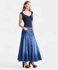 Guess Women's Nidia Long Skirt