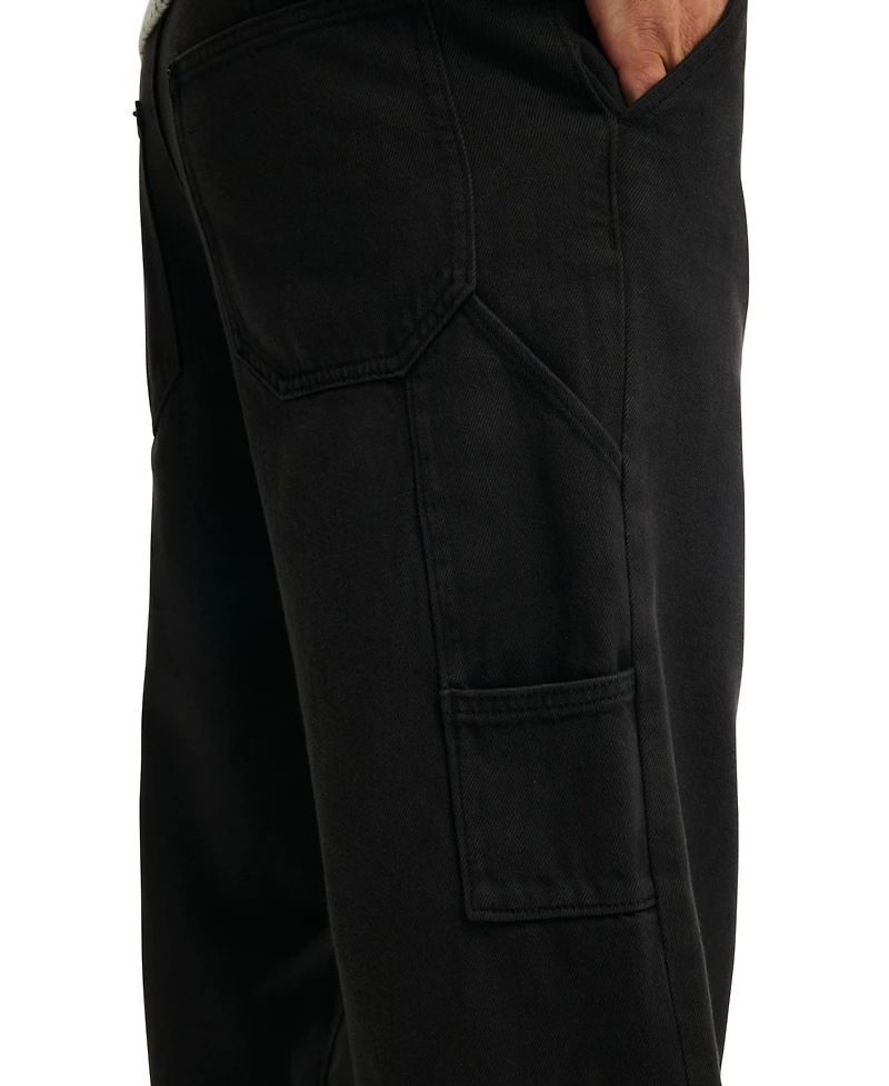 Cotton On Men's Regular-Fit Worker Pants