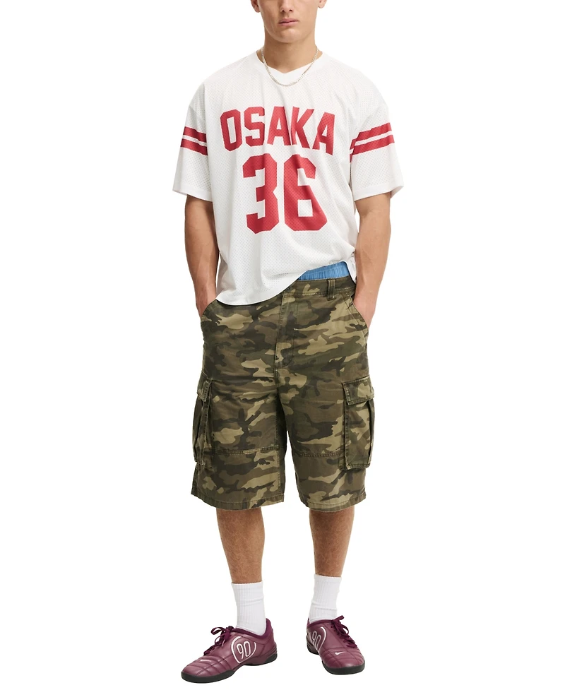 Cotton On Men's Regular-Fit Football Jersey