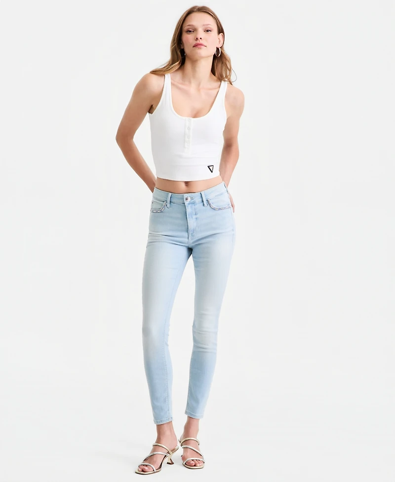 Guess Women's 1981 Mid-Rise Skinny Jeans