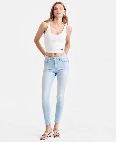 Guess Women's 1981 Mid-Rise Skinny Jeans