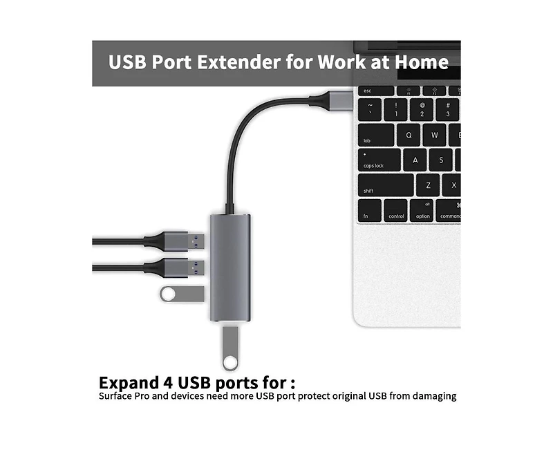 4-in-1 Usb Hub