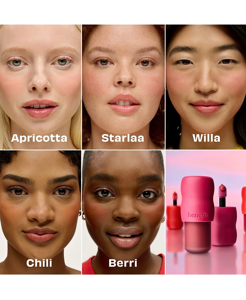 Benefit Cosmetics Play Daze Liquid Cheek Blush, 0.2 oz.