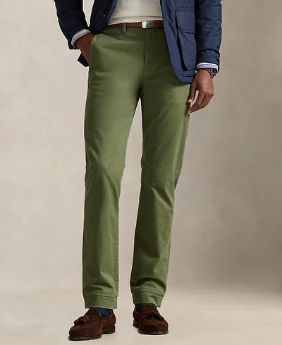 Polo Ralph Lauren Men's Straight-Fit Washed Stretch Chino Pants