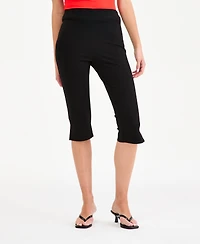 Bar Iii Women's Pull-On Capri Pants, Macy's Exclusive