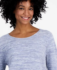 Eileen Fisher Women's Slub-Knit Crewneck Sweater