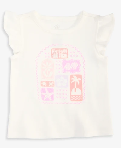First Impressions Baby Girls' (0-24) Mix & Match Flutter-Sleeve Top, Macy's Exclusive