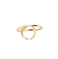 Sohi Women's The Wrap-Line Statement Ring
