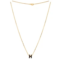 Pre-Owned HERMES Pop H Pendant Chain Necklace