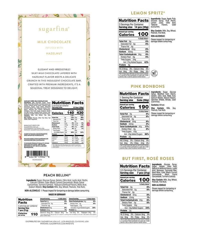 Sugarfina Spring Garden Party Candy Gift Set, 3-pc.