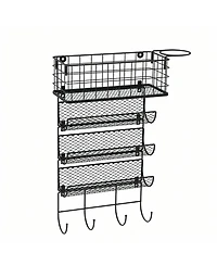 Yigii Wall-Mounted Hair Tool Wall Rack with Heat Safe for Styling Tools