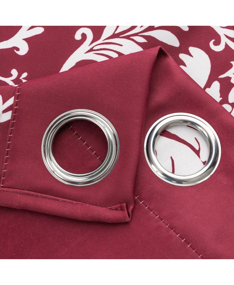 Olivia Gray Cressida 190 Gsm Reversible Blackout Polyester Grommet Curtain Panel