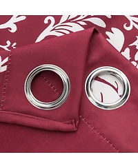 Olivia Gray Cressida 190 Gsm Reversible Blackout Polyester Grommet Curtain Panel