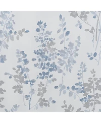 Olivia Gray 100% Polyester 140 Gsm Aiden Printed Textured Grommet Curtain Panel