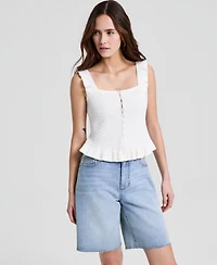 And Now This Women's Pointelle Knit Sleeveless Top, Macy's Exclusive