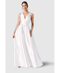 Coast Women's Bow-Waist Maxi Wedding Dress