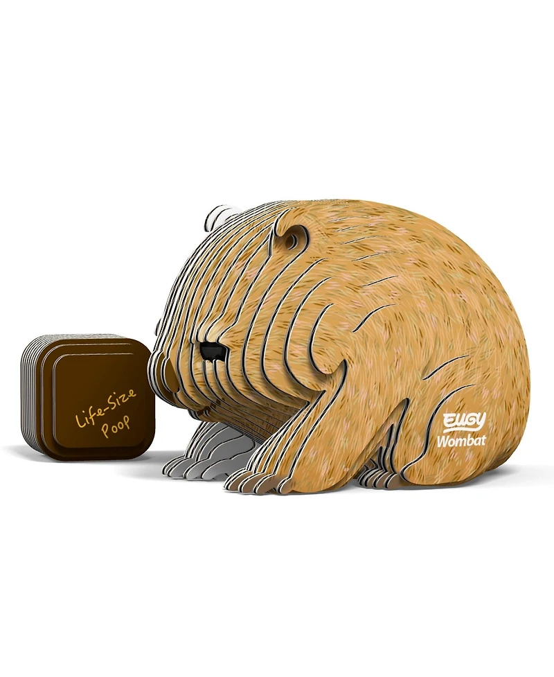 Eugy Wombat 3D Puzzle