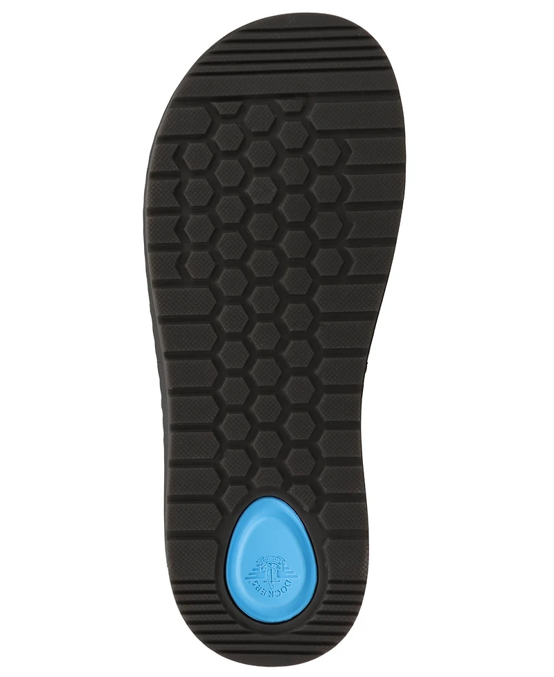 Dockers Men's Santorini Tumbled Open-Toe Buckle Sandals