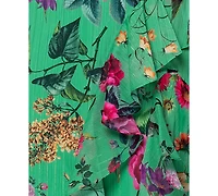 Betsy & Adam Petite Halter Neck Ball Gown Dress