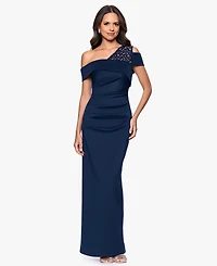 B&A By Betsy and Adam Women's Off-The-Shoulder Ball Gown