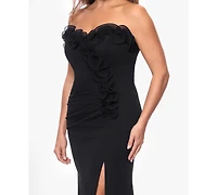 Xscape Plus-Size Strapless Sweetheart Ball Gown