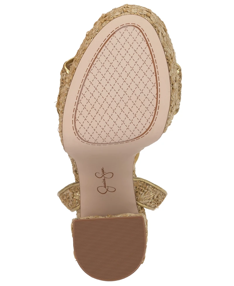 Jessica Simpson Women's Axtyn Platform Block-Heel Sandals