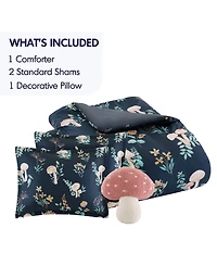 Intelligent Design Gwen Mushroom Garden 4-Pc. Comforter Set, Full/Queen